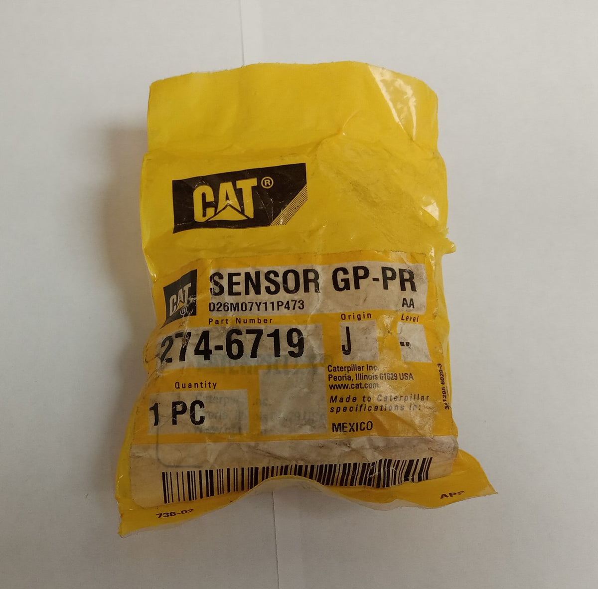 SENSOR 2746719 NEW CATERPILLAR Diesel Injection Zone