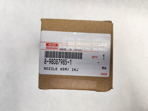 8-98087985-1 COMMON RAIL INJECTOR | ISUZU | BOSCH | NEW | MADE IN JAPAN |